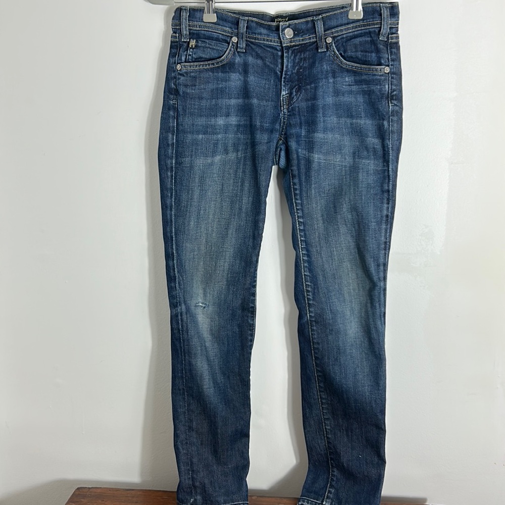 Citizens of humanity low waist skinny leg jeans size 27